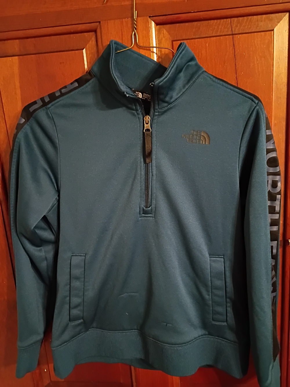 The North Face Dark Teal Pullover Girls Size 10/12